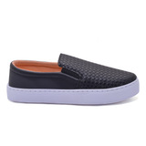 Tenis Feminino Slip On Sapatilha Alpargata Brilho Casual