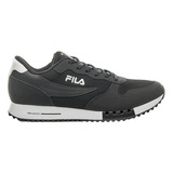 Tênis Fila Euro Jogger Sport Masculino- Preto-branco