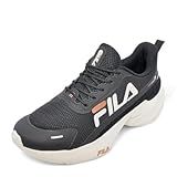 Tenis Fila Progress Lite Feminino Preto Bege Cobre 36