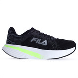 Tênis Fila Racer Nairobi Preto Cinza E Verde Masculino