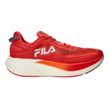 Tênis Fila Racer T2 Xtreme 2024 F01r00098 Color Vermelho branco laranja 44 Br