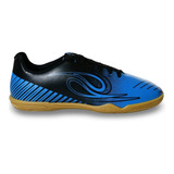 Tênis Futsal Dalponte Precision Preto Azul Masculino