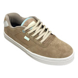 Tênis Hocks Flat Lite Masculino Sky Nuts Bege azul