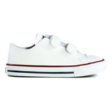 Tênis Infantil All Star Couro Sintético Velcro Original