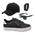 Tênis Infantil Casual Masculino Menino + Boné Relógio Óculos