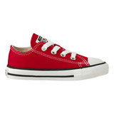 Tênis Infantil Converse Original Chuck Taylor Lona Vermelho