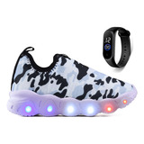 Tenis Infantil De Led