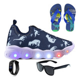 Tenis Infantil De Led