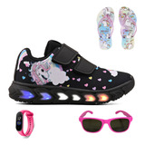 Tenis Infantil De Led