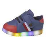 Tenis Infantil Led Masculino