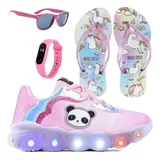 Tenis Infantil Led Meninas