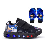 Tenis Infantil Led Sonic