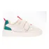 Tênis Infantil Masculino Casual Com Fechamento Duplo Branco