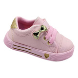 Tênis Infantil Menina Criança Sapatinho Bebe Casual Botinha