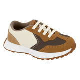 Tênis Infantil Meninos Casual Calce Fácil Conforto Original
