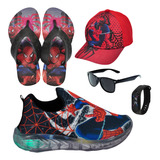 Tenis Led Infantil Homem