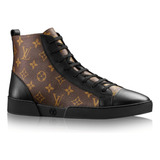 Tênis Louis Vuitton Monograma Preto Adulto 42 43br 