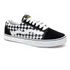 Tênis Mad Rats Skate Old School Preto Branco Quadriculado