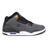 Tênis Masculino Casual Nesk Cano Alto Conforto Baquete Air