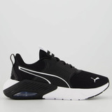 Tênis Masculino De Corrida X cell Nova Fs Solado Eva Puma Cor Puma Black puma White blissful Blue Desenho Do Tecido Liso Tamanho 42 Br