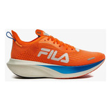 Tênis Masculino Fila Racer Carbon 2 Cor Laranja Adulto 40 Br