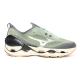 Tênis Masculino Mizuno Wave Endeavor 3 Verde Militar