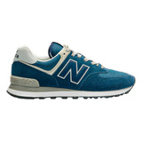 Tenis Masculino New Balance 574 Mesh Camurça Original
