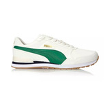 Tênis Masculino Puma St Runner 75 Years Bdp Cor Warm White archive Green gold Adulto 40 Br