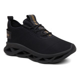 Tênis Masculino Treino Caminhada Leve Confortável Nylon Moda