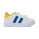 Tenis Menino Infantil Confortavel Block 3469 Masculino -Amarelo- BR- Criança De 4 A 8 Anos- Numérico- 27-