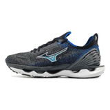Tenis Mizuno Chumbo Azul