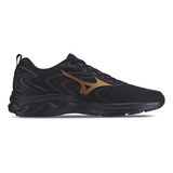 Tênis Mizuno Space 4- Preto-preto