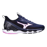 Tênis Mizuno Wave Endeavor - Feminino - Marinho