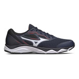 Tênis Mizuno Wave Hawk 4 Masculino- Marinho