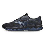 Tênis Mizuno Way 4 Masculino - Preto/marinho Tam. Ad. 39/44