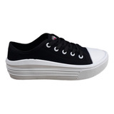 Tenis Moleca Casual Feminino Plataforma Palmilha