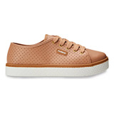 Tênis Moleca Turim Turim 5712 205 15216 16072 Color Nude 36 Br