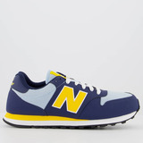 Tênis New Balance 500v2 Marinho E Amarelo