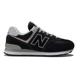Tênis New Balance 574 Masculino Preto Casual