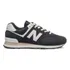 Tênis New Balance Masculino 574 Preto/bege Casual Original