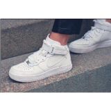 tenis nike air force branco cano alto