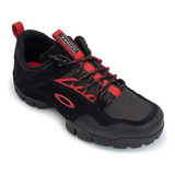 Tenis Oakley Original Modoc Low Ii Black red Oportunidade
