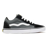 Tênis Old School De Skate Mad Rats Preto Grafite Original Nf