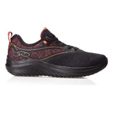 Tênis Olympikus Treino Alfa 2 Color Preto hibisco Adulto 39 Br