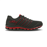 Tênis Olympikus Treino Dynamic Color Preto vermelho Adulto 41 Br