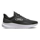 Tênis Olympikus Zex Cor Preto branco Masculino E Feminino Adulto 39 Br