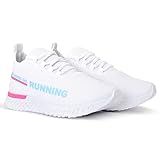 Tênis Para Caminhada Feminino Esportivo Academia BF Shoes Branco Azul Br Footwear Size System Adult Numeric Numeric 34 