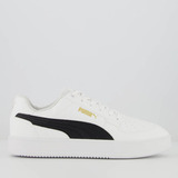 Tênis Puma Caven 2 0 Bdp Logo Branco E Preto