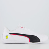 Tênis Puma Scuderia Ferrari Neo Cat Branco E Preto