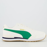 Tênis Puma St Runner V2 75 Years Branco E Verde